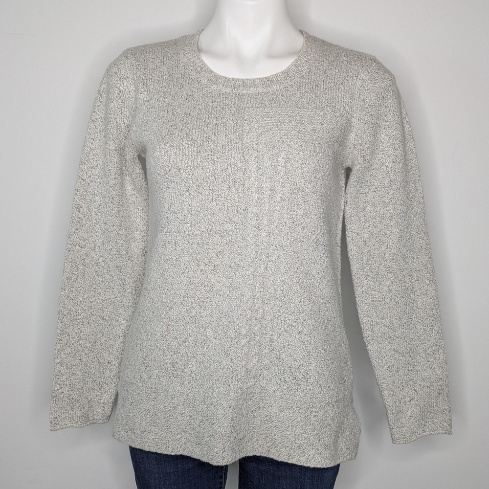Prana to grey crew neck long sleeve sweater S